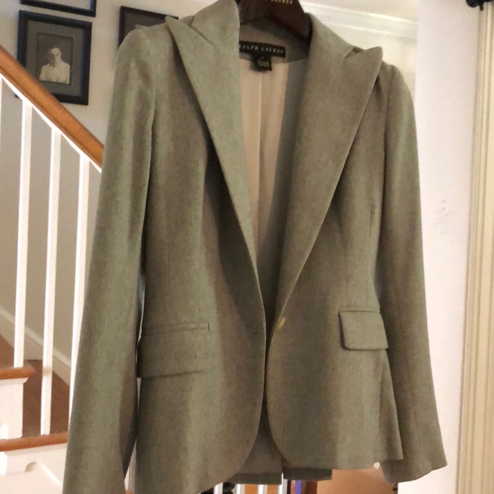 Ralph Lauren black label peplum blazer